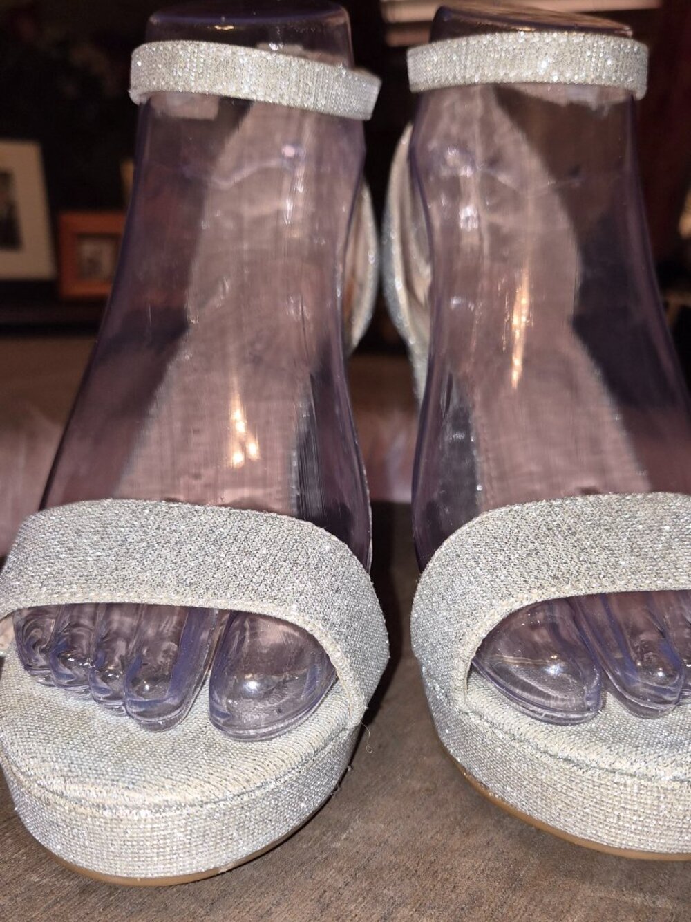 Top Moda Sparkly Sandles